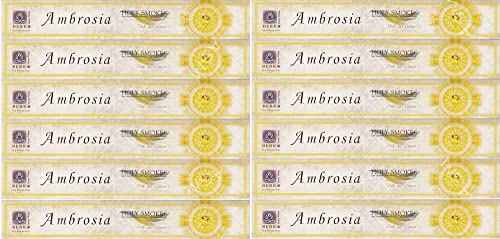 Berk HS-100-P4-12 Räucherstäbchen, 4X, 8X, oder 12x Ambrosia (12 Packungen)