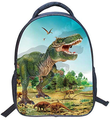 Runuo Kindergartenrucksäcke,3D Animal Print Dinosaurier Kindergarten Kleinkind Schultaschen Kinder Rucksäcke Wandern Daypacks