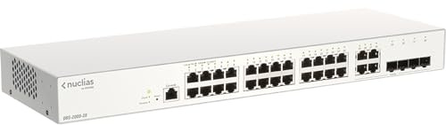 D-Link DBS-2000-28 commutateur réseau Géré Gigabit Ethernet (10/100/1000) Gris