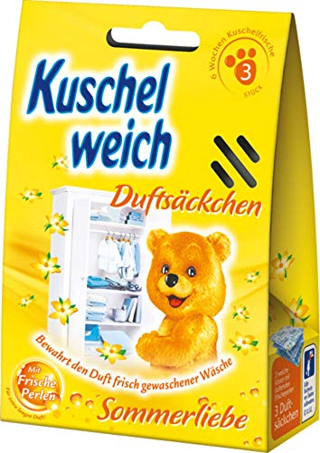 Kuschelweich Sommerliebe Duftkissen Duftsäckchen 3ER