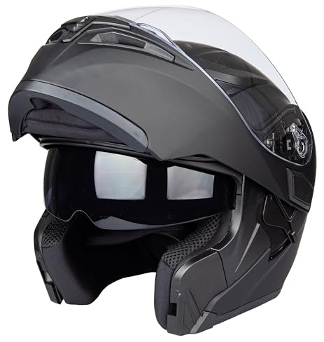 Helm für Motorräder Full-Face Motorcycle Helmet Tragbarer Integralhelme Flip-up Motorradhelm Zertifizierung von ECE