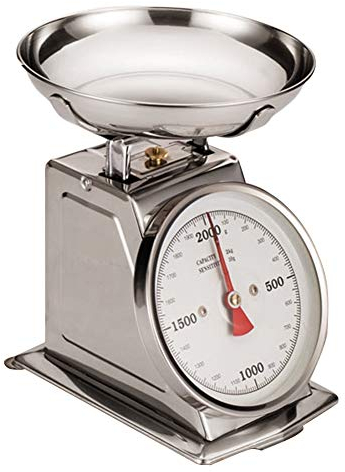 Professionale Bilancia da Cucina Meccanica capacità Bilancia da Tavolo Bilancia da Tavolo Scala Didattica Sperimentale (Size : 2kg)