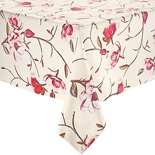 Erwin Müller Tischdecke Magnolie fleckabweisend Magnolie Größe 110x140 cm