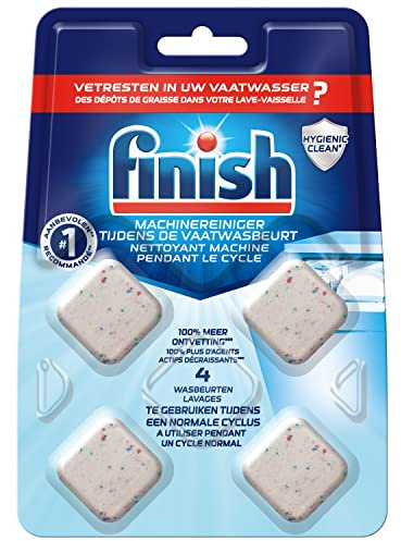 Finish Maschinenreiniger während der Wäsche - 4 Stück