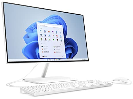 HP All-in-One PC 24-ck0100ng [60,5cm (23,8) FHD-Display, Intel i5-12400T, 16GB RAM, 512GB SSD, Windows 11]