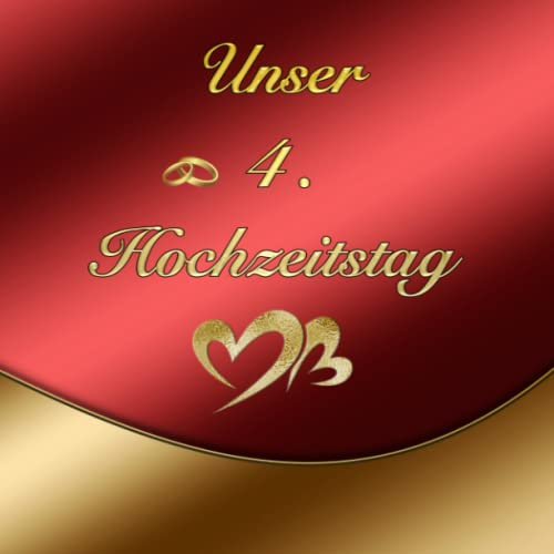 Unser 4. Hochzeitstag Seidenhochzeit Fotoalbum & Gästebuch Seiden Hochzeit Hochzeitstagebuch Geschenkidee Hochzeitsalbum Erinnerungsbuch ... Bullet Journal Notizbuch Foto Tagebuch