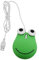 Mouse Carino Cablato, Mouse Cablato USB Design Ergonomico Mouse per Computer con Cavo a Forma di Rana Verde Animale per Bambini, per PC Portatile