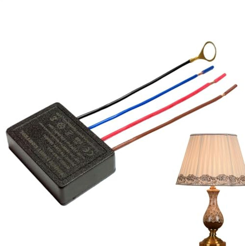 Touch Lamp Replacement Sensor,Light Dimmer 3 Way Touch Lamp Sensor | Multi-Functional Replacement Sensor Repair Control Module for Table Lamps