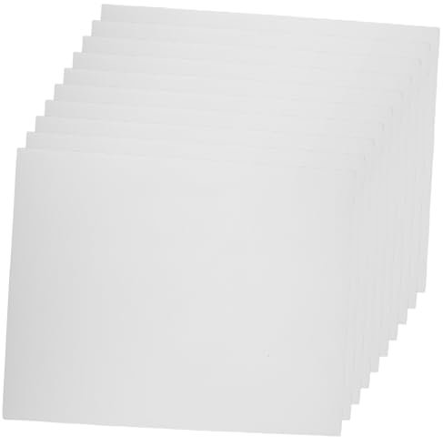 TEHAUX 100stücke Weiße Leere Versandetiketten Für Drucker Selbstklebende Adressetiketten Für Umschläge Druckbares Etikettenpapier Für Bürobedarf Für Versand Und Organisation