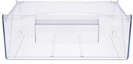 ensipart Schublade oben für Gefrierteil in KühlGefrierKombination kompatibel mit Electrolux 2647020086 transparente Gefrierschublade kompatibel mit Küppersbusch 442669 kompatibel mit smeg 761171040