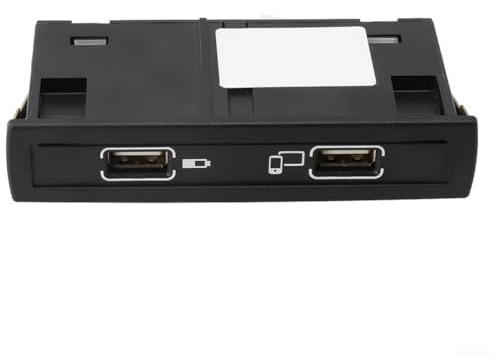 HomeVortex Prise USB en plastique pour tableau de bord compatible avec Mercedes Classe A GLA CLA GLE Numéro de pièce A1728202100 Noir