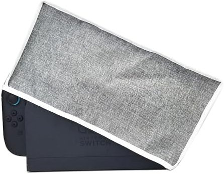 Coperchio antipolvere per Switch 2 Console Antigraffio Antipolvere Manicotto Polvere Verticale Coperchio Protettivo Gioco Accessori (Grigio)