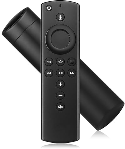 Trado Telecomando vocale di ricambio adatto per Fire-AMZ-Smart TV Stick (4K Max/4K/4K Plus/4K Select/HD), per Fire Stick Lite, Cube (3a/2a generazione), Smart TV di terza generazione, N0t per