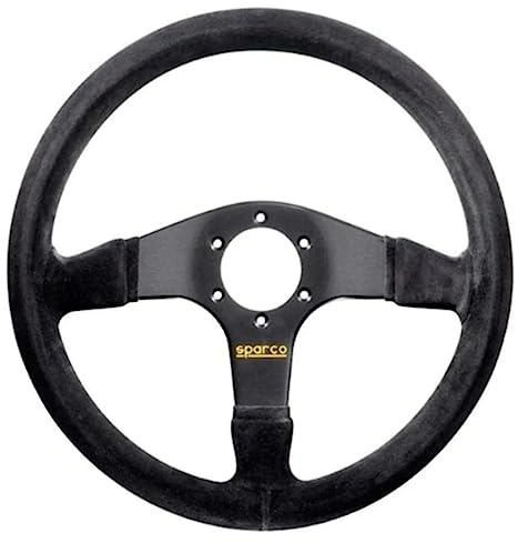 Sparco 015R375PSN Steering Wheel, Mod 375, P Scamos, Negra Unique