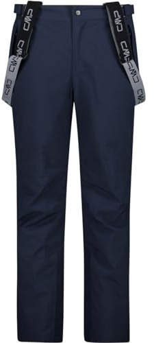 CMP Salopette Sci Elasticizzata da Uomo, Black Blue, 48