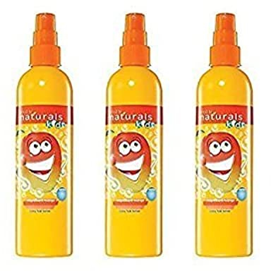 3 x Avon Naturals Kids hair Tamer/detangling spray x 200ml