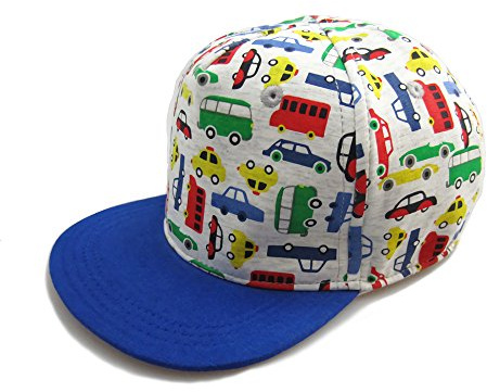 Gifts Treat Casquette Snapback Chapeau bébé garçon Casquette de Baseball Enfants Chapeaux de Soleil d'été en Motif de Voiture colorée