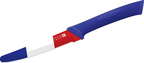 Scanpan SC51000847 Couteau Bleu BlancRouge cm Allez les bleus