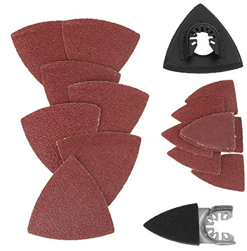 Kit di levigatura (82 pezzi), tampone di sabbia, multi strumento oscillante, per Fein,