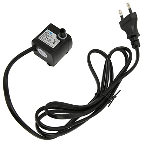 Mini Pompe À Eau Submersible, Pompe De Fontaine D'Aquarium Submersible, Mini Pompe À Eau Submersible Silencieuse Et Réglable Pour Aquariums, Pompe De Fontaine Étanche Ipx8 Avec Ventouse