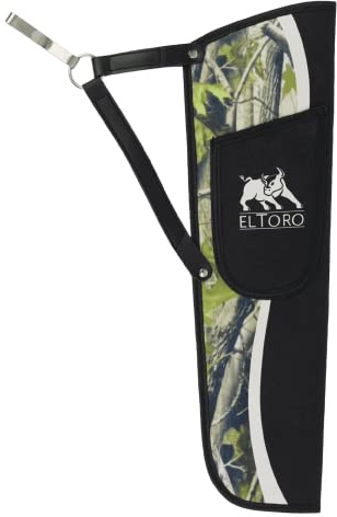 elToro Wave, Seitenköcher, hochwertige Verarbeitung, Cordura und Kunstleder | Aufbewahrung der Pfeile beim Bogenschießen