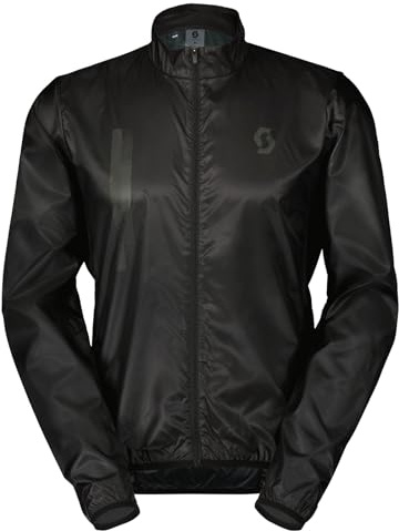 Scott RC Team Fahrrad Windjacke schwarz 2024