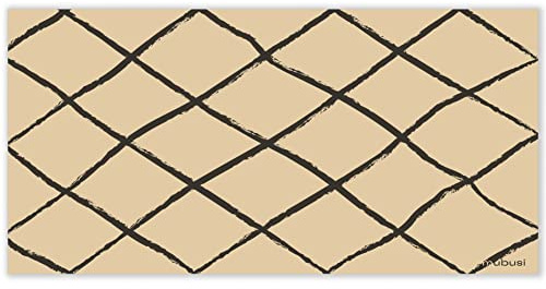 mubusi Tapis Vinyle Cuisine Salon - Différentes Tailles - (Chlore Rose 40x80 cm)