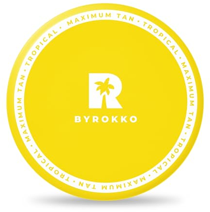 BYROKKO Shine Brown Tropical Bräunungsbeschleuniger-Creme (190 g), Bräunungscreme Wirksam in Solarium und im Freien, Superaktive Creme für maximale Bräune