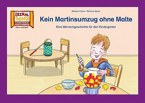 Kein Martinsumzug ohne Malte / Kamishibai Bildkarten: Eine Mitmachgeschichte für den Kindergarten. 7 Bildkarten für das Erzähltheater