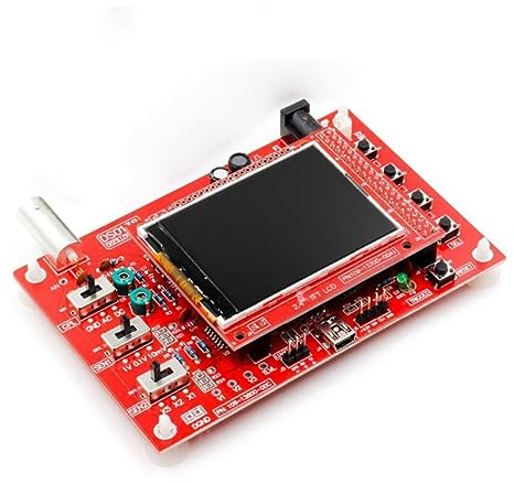SOLUSTRE Handheld Digitales Oszilloskop 2,4 Zoll Tft Selbstgemacht Kit Mit Acrylgehäuse Arm Cortex Prozessor Wellenformanzeige Und Testquelle Für Elektronik Heimwerken
