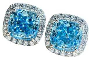 Ohrringe Silber Damen, Quadrat Cubic Zirconia Ohrringe Studs Für Frauen Silber Ohrringe Lichtpunkt Hypoallergene Ohrringe Damen Ohrringe Silber Für Mädchen Und Männer