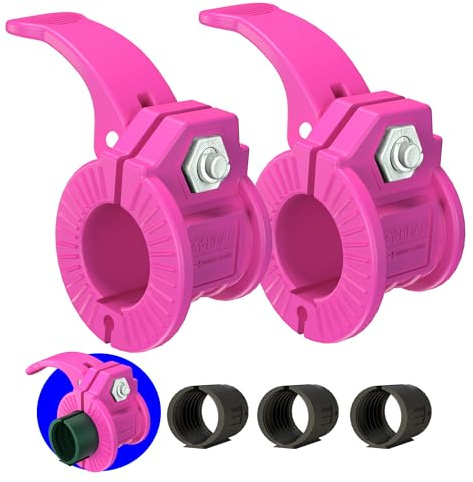 ZY-HUAN Langhantel-Klemmen, Einstellbare Größe Hantel Verschluss 30mm 28mm 25mm 23mm Schnellspanner-Gewicht-Clips,schnellverschlüsse hantelstange für Crossfit, Gewichtheben, Profi-Training