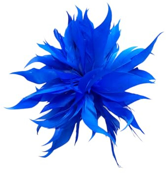 Brosche Anstecknadel Blume Feder Kleidung Geburtstag Geschenk