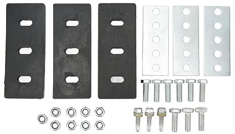 Gavigain Kit di Modifica della girante della turbina della Neve, 3 Lama della turbina della Neve Universale Resistente alla ruggine riutilizzo per la Macchina turbina della Neve con Kit di Viti