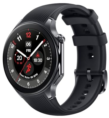 Smartwatch Oneplus Watch 2 Opwwe231 47 Mm Bluetooth Wifi Gps Nfc 1.43 Amoled 32 Gb Acciaio Black (Ricondizionato)