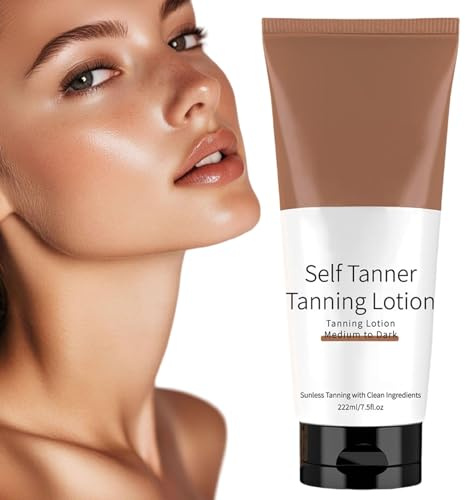 Lozione Auto-concia Per Le Donne, Lozione Abbronzante Senza Sole - Crema Di Abbronzatura Progressiva Di Bronzata Naturale,Rinfrescante Il Burro Di Autostano Abbronzante Senza Sole Per Il