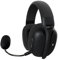 ATTACK SHARK L80PRO Cuffie da Gaming Wireless, Microfoni Doppi Regolabili, Suono Surround 3D, 20ms di Bassa Latenza, Driver da 40mm, 3 Modalità (2.4G/Bluetooth/Cablato) per Gioco/Lavoro-Nero