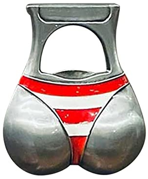 Ouvre-bouteille de bière Drole Rigolo, Décapsuleur Humoristique en métal, Cadeaux de Noël pour Hommes et Femmes, Cadeau Drôle Personnalisé, Tire-Bouchons pour Home Party Bar (B)
