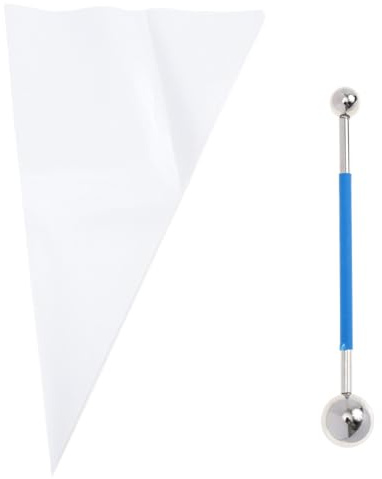 POPETPOP 20 piezas Lechada de Cemento de Alta Capacidad Resistentes y Duraderas Bolsa de Tubería de Mampostería para Construcción y Sellado Prácticas para Albañilería y Azulejos de