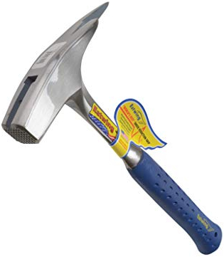 Estwing E3/239MM Roofers Pick Hammer, Milled Face, Shock Reduction Grip