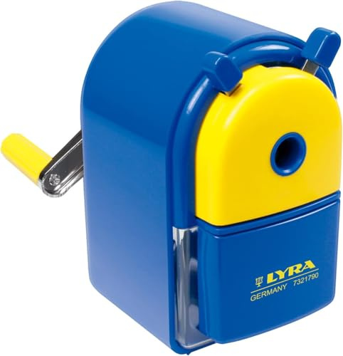 Lyra 8879 Spitzmaschine | Spitzer, Kunststoff, blau, gelb
