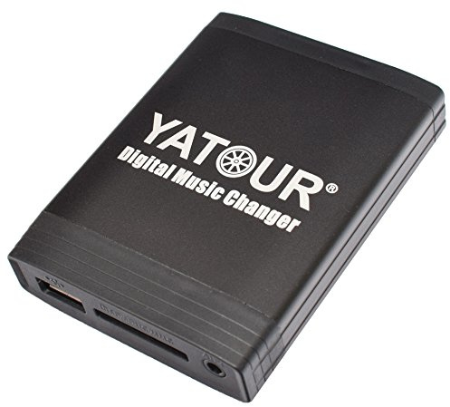 Adaptateur USB SD AUX MP3 AUX pour Renault Avantime, Clio, Espace, Kangoo, Laguna, Megane, Scenic, Traffic, Twingo, Modus, Velsatis – avec la liste de mise à jour de la liste de mise à jour