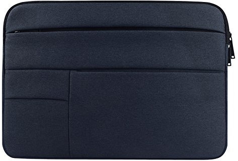LaoZan Borsa Custodia Copertura Portatile Notebook Impermeabile Custodie per PC Portatile 11.6-15.6 Pollici 12 Marina Militare