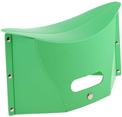 Tubayia Faltbar Hocker Klapphocker Klappstuhl für Outdoor Camping Wandern Picknick Angeln (Grün)