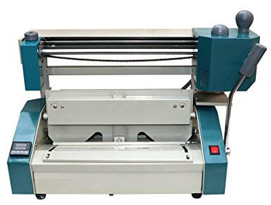 CGOLDENWALL Bindemaschine, Schreibtisch, 320 x 280 mm, A4, automatisch, elektrischer Heizgerät, kabellos, Nagellack, für Büro, Dokumente, Buch, Notizbuch, 40 mm Stärke