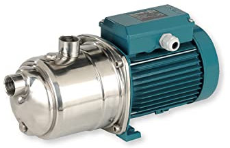 Calpeda NGXM280 Wasserpumpe, Brunnenpumpe, Schlauchpumpe, 0,55 kW, Edelstahl, bis 3,2 m³/h, einphasig, 220 V