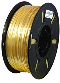 3D-Drucker-Filament aus SILK-PLA-Kunststoff, 1,75 mm, 1-kg-Spule, Onyx Yellow, Gelb