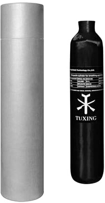 30Mpa 4500Psi 0.5L 31Cu dans Le réservoir HPA en Fibre de Carbone 500cc, Bouteille de gaz, Chasse au Paintball pour Fusil à air comprimé PCP Daystate et Filetage FX M18 * 1.5
