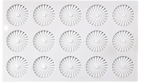 VALINK 3D-Backformen, Dessertformen, Silikon-Schablone zum Backen, Kuchendekoration, Mousse, Gelee, Muffin