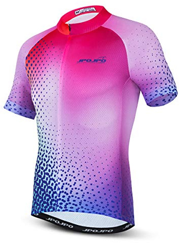 Fahrradtrikot für Herren, MTB-Trikot, Rennrad-Shirt, Sommer, kurzärmelig, Fahrradbekleidung